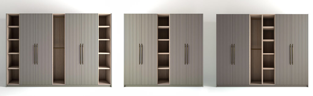 Wardrobe-Units-Ribbed-Door-Style-White Background